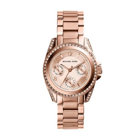 michael kors mk5613 womens diamante embellished watch|Mini Blair Rose Gold.